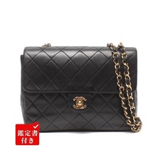 Chanel Chain Shoulder Bag Gold Hardware Lambskin Matelasse Single Flap 1st ec3a