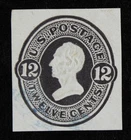 CKStamps: US Cut Square Stamps Collection Scott#U93 Used