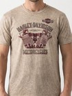 Harley Davidson Engine Motor Acid Wash Look Dealer Michigan T Shirt Men's L
