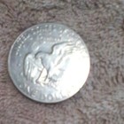 1972 Eisenhower $1 KM#203 Philadelphia Business Strike Copper Dollar Coin — photo 3