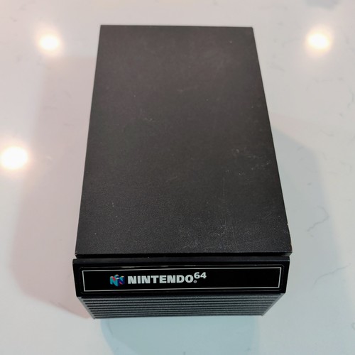 Nintendo N64 Game Storage Case 12 Cartridge Holder Drawer