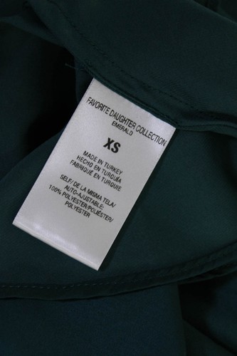 Favorite Daughter Womens Slip-On Tied Sleeveless Maxi Slip Dress Green Size XS - Picture 5 of 6