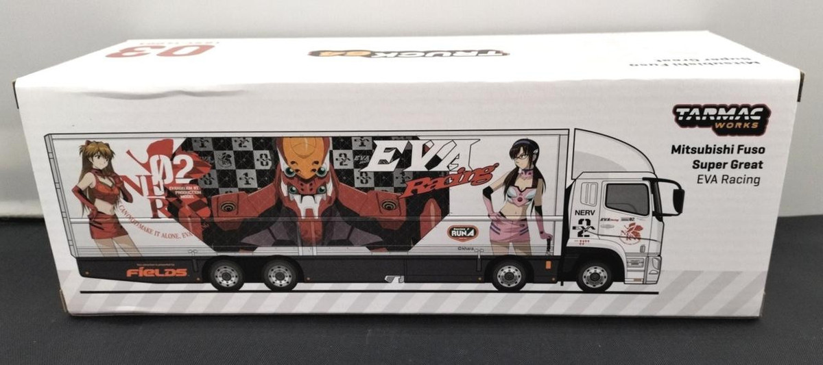 Tarmac Works Eva Racing 1/64 Mitsubishi Fuso Super Great | eBay Tarmac Works Eva Racing 1/64 Mitsubishi Fuso Super Great | eBay
