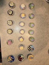 Hand Painted Ceramic Cabinet Knobs 24