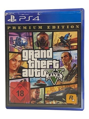 Grand Theft Auto V 5 Premium Edition Sony PlayStation 4 PS4 Spiel Game GTA