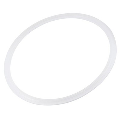 Silicone Rubber Gasket Flange O-Ring for 6 Inch Clamp White