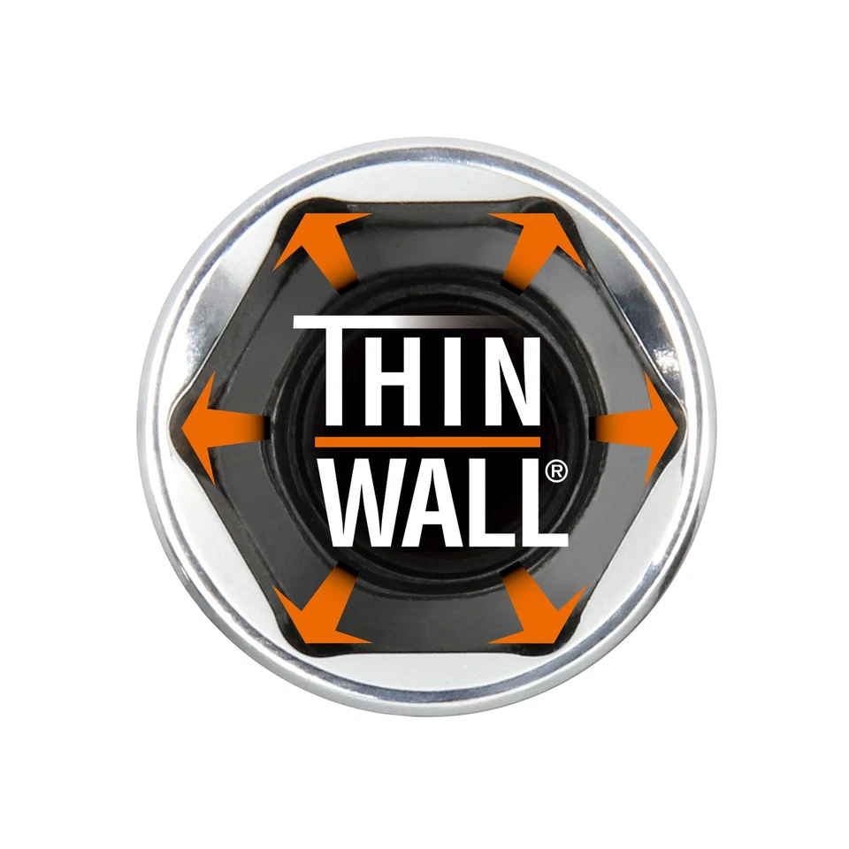 Powerbuilt 3/8 Inch Drive 3/4 Inch Spark Plug Socket - 643006 - Image 4 of 4