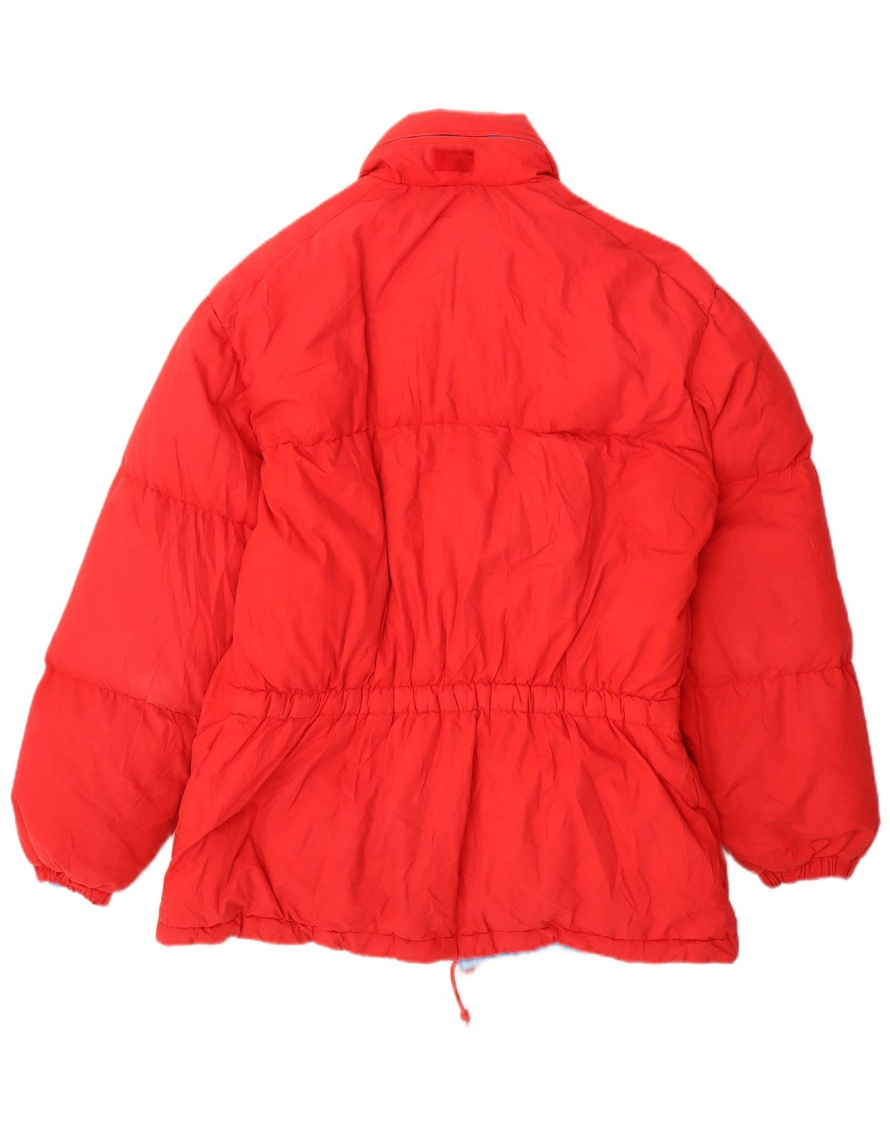 MC Ross Mens Hooded Padded Jacket UK 36 Small Red Cotton CF10 image 2