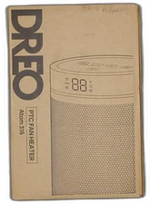 Dreo Space Heater, Portable Electric Heaters For Indoor Use With Thermostat