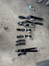 99-00 Honda Civic Selt Belts Set Of 4 With Center Seat Belt Oem