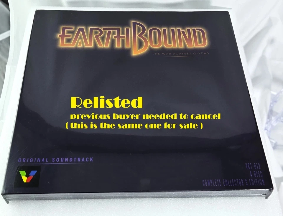 EarthBound Vinyl Box Set Soundtrack 4 LP Not Moonshake Mother 2 Nintendo Record - Image 2 of 4