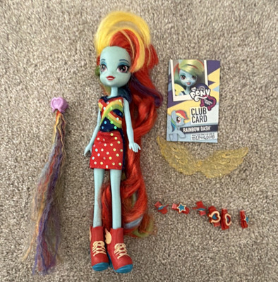 My Little Pony Equestria Girls Rainbow Dash Hairstyling Doll