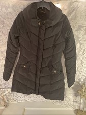 Steve Madden Black Women  s Puffer Coat Small