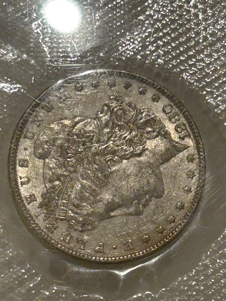 1880 O Morgan Silver Dollar NGC AU50 Original GSA Softpack/Better Date Morgan - Image 3 of 4