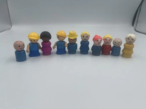 Fisher-Price Little People Vintage Lot of 10 Collectible Figures