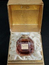 Botella de vidrio con extracto de perfume MYRURGIA 'JOYA' de colección muy rara de los años 50 en caja