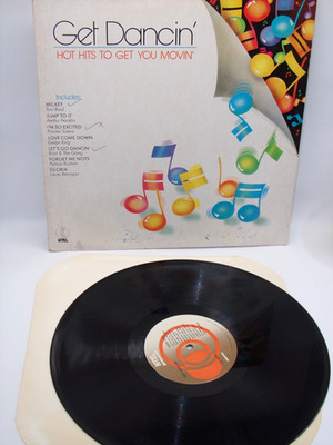Get Dancin' Hot Hits to Get You Movin' K-Tel 1983 Compilation Vinyl LP