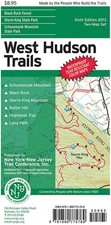 NY/NJ Trail Conference Mid-Atlantic West Hudson Trail Map Set  Detailed
