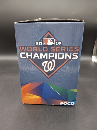 STEPHEN STRASBURG Washington Nationals World Series Trophy Throne MLB Bobblehead - Picture 11 of 11