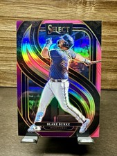Blake Burke 2025 Panini Select Premier Level #197 Pink & Purple Prizm /199