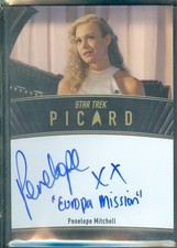 Picard Season 2 & 3  Penelope Mitchell   Inscription  Autograph Card