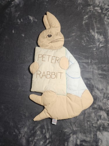 Vintage Quiltex Peter Rabbit Thin Pillow Nursery Decor