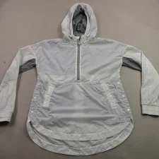 Smartwool Hoodie Womens XS Long Sleeve 1/4 Zip Hooded White Pockets
