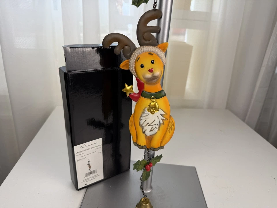 Goebel Figur Hänger Ornament XM HA Fröhliche Weihnachten 51,5 cm. Top Zustand