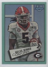 2022 Bowman U Chrome 1952 Bowman Aqua Refractor 4/150 Kelee Ringo #52BF-21 0c6