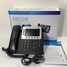 Grandstream GXP2140 HD IP Phone VOIP Innovative IP Voice Video Missing Stand