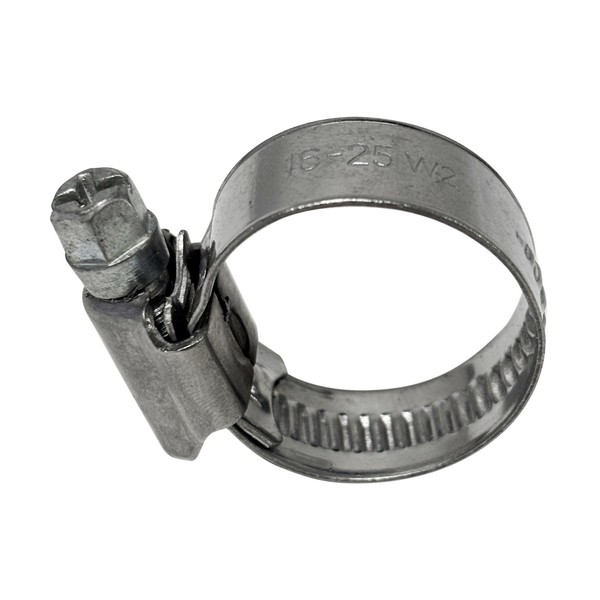 W2-Schneckengewindeschelle Ø16-25 Mm, Breite 12 Mm - Edelstahl-image