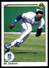 Bo Jackson 1990 Upper Deck #105 Royals MLB READ FREE SHIPPING AutographDen