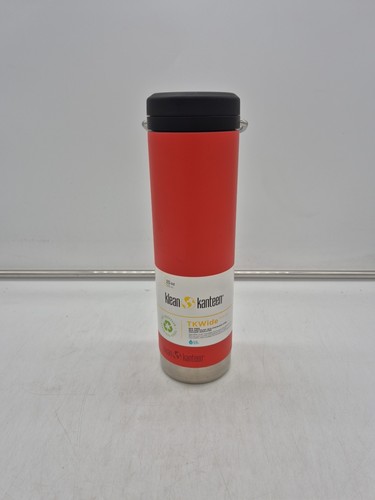 KLEAN KANTEEN 20 OZ TK WIDE INSULATED TIGER LILLY WATER BOTTLE WITH STRAW