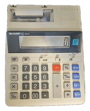 Sharp EL-1801A 10 Digit Desktop Printer Calcu...