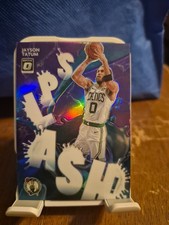 2020-21 Panini Donruss Optic - Splash! Jayson Tatum #14 Purple Prizm