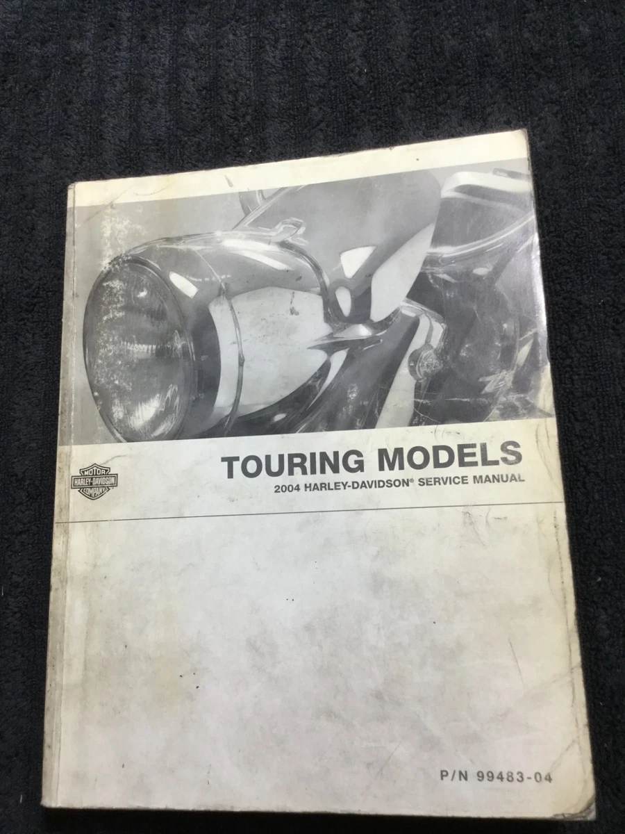 Harley-Davidson Motorcycle Manuals and Literature 2004 2004 Year