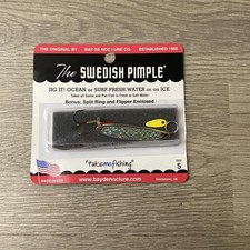 Bay De Noc 5NICKELICE Size 5 Swedish Pimple Jig, 1/3-Ounce Made In The USA