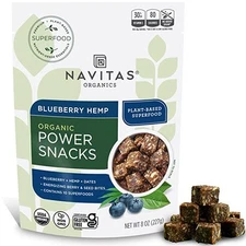 Organic Power Snacks Blueberry Hemp 8 Oz By Navitas Organics