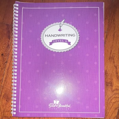 The Good and the Beautiful Handwriting Level 6 2nd Ed Spiral English 2020
