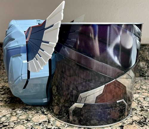 Captain America Brave New World Shield Wing Pack Popcorn Bucket & Cup -No Straw - Picture 8 of 10