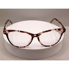 ZENNI Pink Tortoiseshell 50319 Eyeglasses 54-15-138 Full Rim Cat Eye Frames