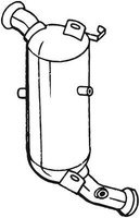 Bosal 097-535 Partikelfilter Passt Zu: Mercedes C (C204), C T-MODEL (S204), C (W