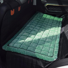 Backseat Pet Bed Mat, Truck Plaid Dog Bed for Car Back Seat, Deluxe Dog Seat Cov
