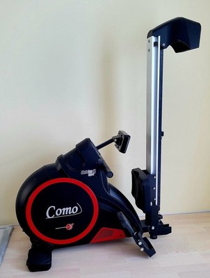 Christopeit Como Rudergerät schwarz-rot Heimtrainer Fitness