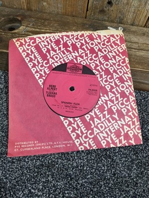 Herb Alpert & The Tijuana Brass - Spanish Flea 7'' Vinyl Pye International 1965