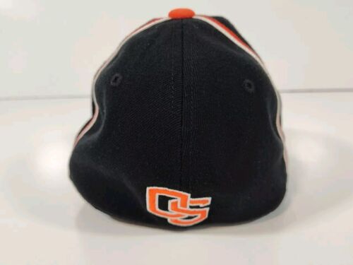 OSU Beavers x Adidas Youth Kids Childs Fitted Hat S/M Black Oregon State - Picture 3 of 7