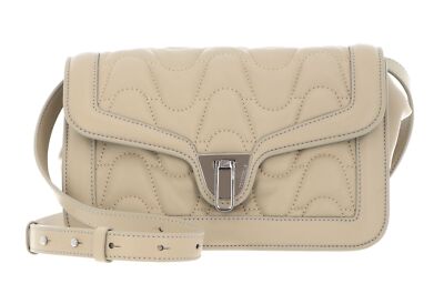 COCCINELLE Marvin Twist Matelasse Handbag Umhängetasche Tasche Gelso khaki Neu