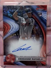 2024 Bowman’s Best Ceddanne Rafaela Best of 2024 Auto Black /10 Card #B24-CR