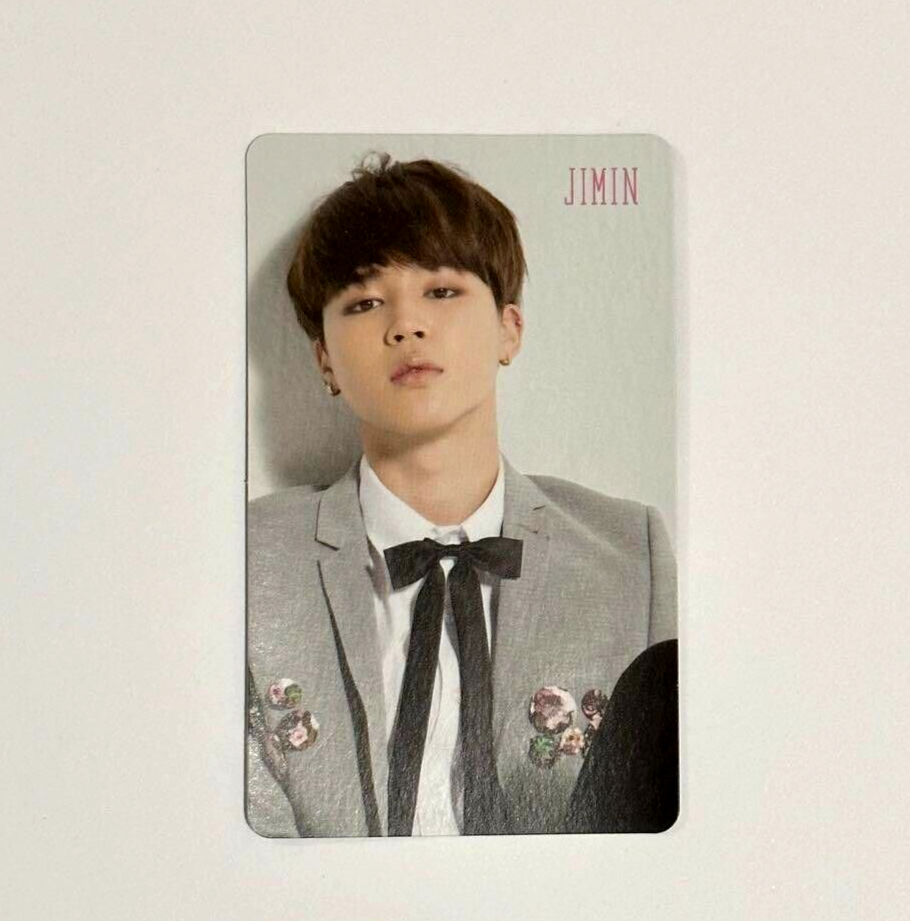 BTS I Need U JIMIN Japan Official Limited Japanese Album Photocard 
