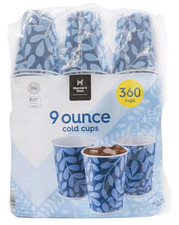 Member's Mark Printed Paper Bath Cold Cup 9 oz., 360 ct. Free Shipping